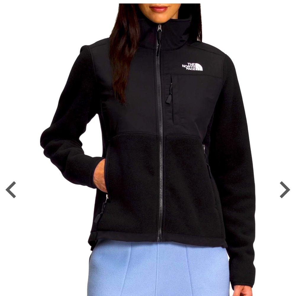 The North Face women’s Denali black fleece jacket.  Size XL.